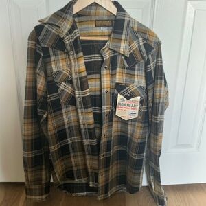 Iron heart flannel medium